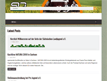 Tablet Screenshot of landjugend-sachsen.de